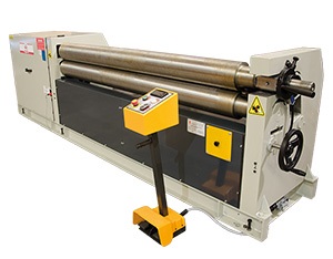 Ajial plate rolling machines